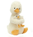 Jellycat Soft Toy - 24x10 cm - Huddles Duck