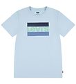 Levis Stuttermabolur - Íþróttafatnaður Lógó - Niagra Mist