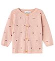 Name It Cardigan - Knitted - NbfBeheart - Sepia Rose