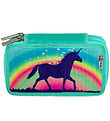 Jeva Federtasche m. Inhalt - Twozip - Rainbow Unicorn Candy