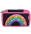 Jeva Federtasche m. Inhalt - Twozip - Shimmer Rainbow