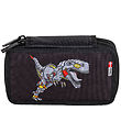 Jeva Pencil Case w. Contents - Twozip - Dinosaur Robot