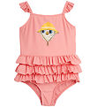 Maillot de Bain Mini Rodini - UV50+ - Chouette - Rose