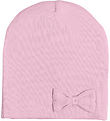 Racing Kids Beanie - 2-layer - Classic+ Rose w. Bow