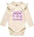 Hummel Bodysuit l/s - HmlLilli - Whitecap Gray