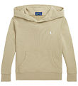 Polo Ralph Lauren Hoodie - Classic+ - Khaki m. Vit