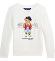 Polo Ralph Lauren Sweatshirt - Deckwash White w. Soft Toy