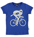 Danef T-Shirt - Blue Radfahren Wikinger