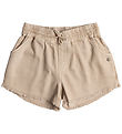 Roxy Shorts - Schilderachtige route Twill RG - Warm Taupe