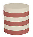 OYOY Stool - Iro - 28x28 cm - Vanilla/Nutmeg