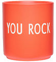Design Letters Beker - Favoriet - Jij Rock - Oranje