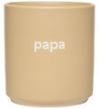 Design Letters Cup - VIP Favorite - Papa - Beige