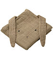 Liewood Muslin Cloths - 2-Pack - Hannah - 65x65 cm - Rabbit Oat