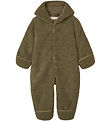 Liewood Fleece Suit - Phrases - Khaki