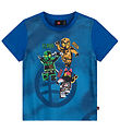 LEGO Ninjago T-Shirt - LWTano 310 - Blauw