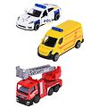Majorette Toys - 3 Parts - Rescue vehicles