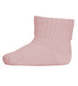 MP Socken - Rib - Silber Pink