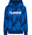 Hummel Hoodie - HmlElon - Landgoed Blue
