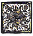 Lala Berlin charpe - 50x50 - Cube de soie Ahrina - Paisley Parc