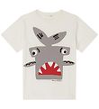 Stella McCartney Kids T-Shirt - Wit m. Haai