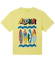 Stella McCartney Kids T-shirt - Yellow w. Surfboards