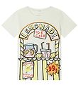 Stella McCartney Kids T-Shirt - Wei/Gelb m. Limonade