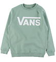 Vans Sweatshirt - Classic+ Crew - Iceberg Green