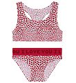 Stella McCartney Kids Bikini - UV50+ - White/Red w. Hearts