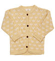 Copenhagen Colors Cardigan - Knitted - Pale Yellow/Cream Comb