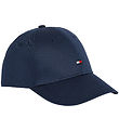 Tommy Hilfiger Kappe - Small Flagge - Space Blue