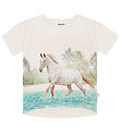 Molo T-Shirt - Raeesa - Horse op het strand