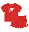 Nike Shorts Set - T-Shirt/Shorts - Universittsrot