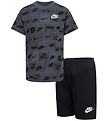 Nike Shorts Set - T-shirt/Shorts - Black/Grey