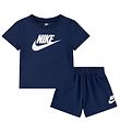 Nike Ensemble de Shorts - Shorts/T-Shirt - Midnight Marine