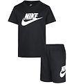 Nike Shorts Set - Shorts/T-Shirt - Schwarz