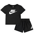 Nike Shorts Set - Shorts/T-Shirt - Schwarz