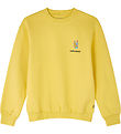 Mads Nrgaard Sweatshirt - Sonar - Lemon Zest