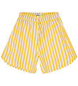 Mads Nrgaard Shorts - Sacky - White Alyssum/Lemon Zest