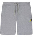 Lyle & Scott Shorts en Molleton - Light Grey Chin