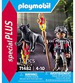 Playmobil SpecialPlus - Warrior with Wolf - 12 Parts - 71482