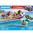 Playmobil Action Heroes - Fireboat with Jet Ski - 71464 - 52