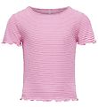 Kids Only T-Shirt - Rib - KogWilma - Begonia Pink Streifen