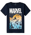 Name It T-Shirt - NkmFrankrijk Marvel - Dark Sapphire