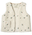 Liewood Fleece Vest - Helgo - Peach/Sandy Embroidery