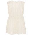 Creamie Kjóll - Chiffon Lurex - Smjörkrem