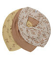 Pippi Baby Babylätzchen - 3er-Pack - Inder Tan