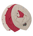 Pippi Baby Babylätzchen - 3er-Pack - Echtes Rot