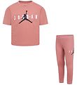 Jordan Set - T-Shirt/Leggings - Duurzaam - Rood Stardust