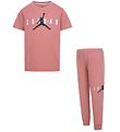 Jordan Set - Pantalon de Jogging/T-Shirt - Durable - Rouge Stard