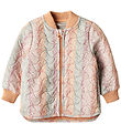 Wheat Thermo Jacket - Loui - Rainbow Flowers